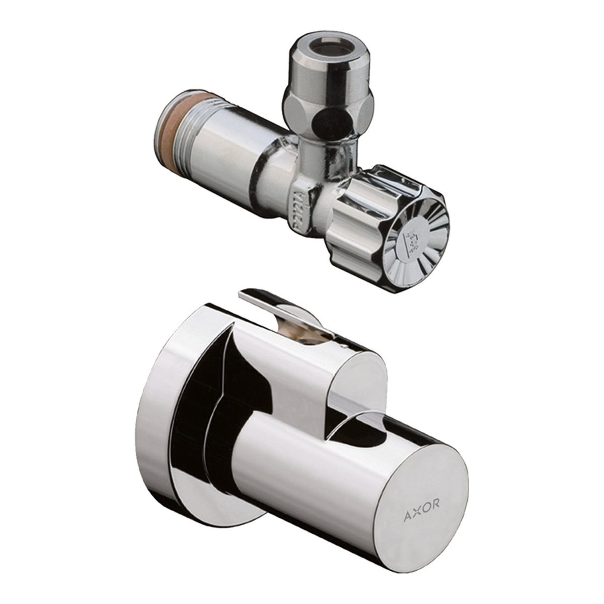 AXOR Angle valve with cover outlet G 3 8 Chrome 51307000