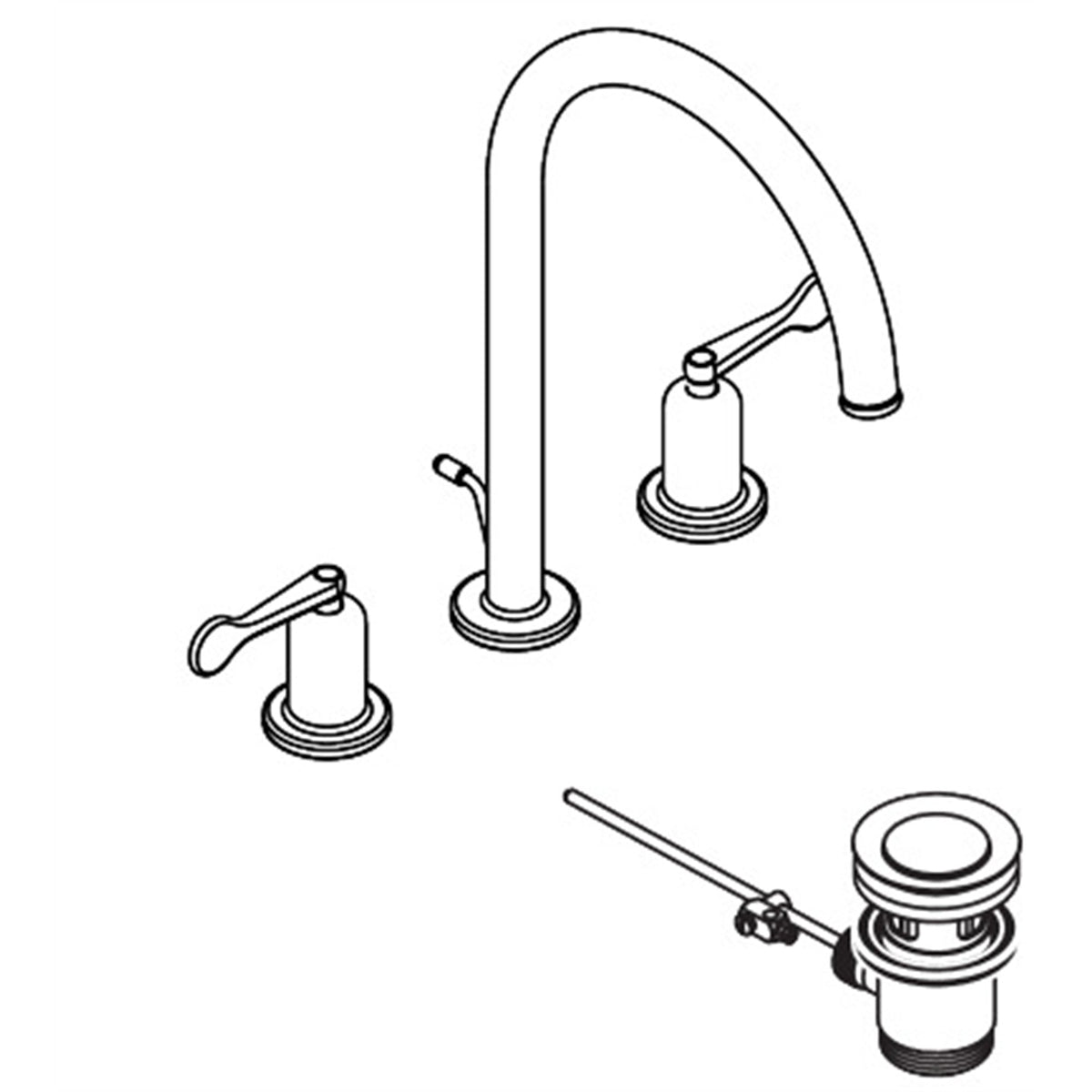 AXOR-Archivio-3-hole-basin-mixer-190-with-lever-handles-and-pop-up-waste-set-34029-technical-02
