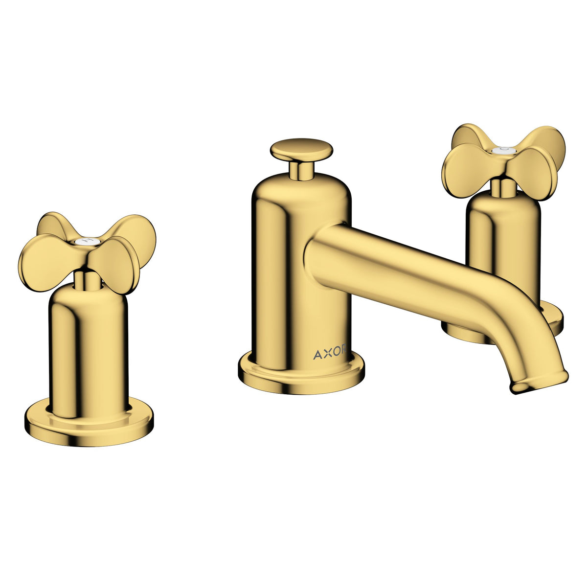 AXOR-Archivio-3-hole-basin-mixer-30-with-cross-handles-and-pop-up-waste-set-Polished-Gold-Optic-34024990