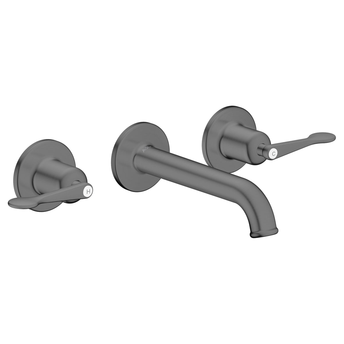AXOR-Archivio-3-hole-basin-mixer-for-concealed-installation-wall-mounted-with-spout-160-mm-and-lever-handles-Brushed-Black-Chrome-34034340
