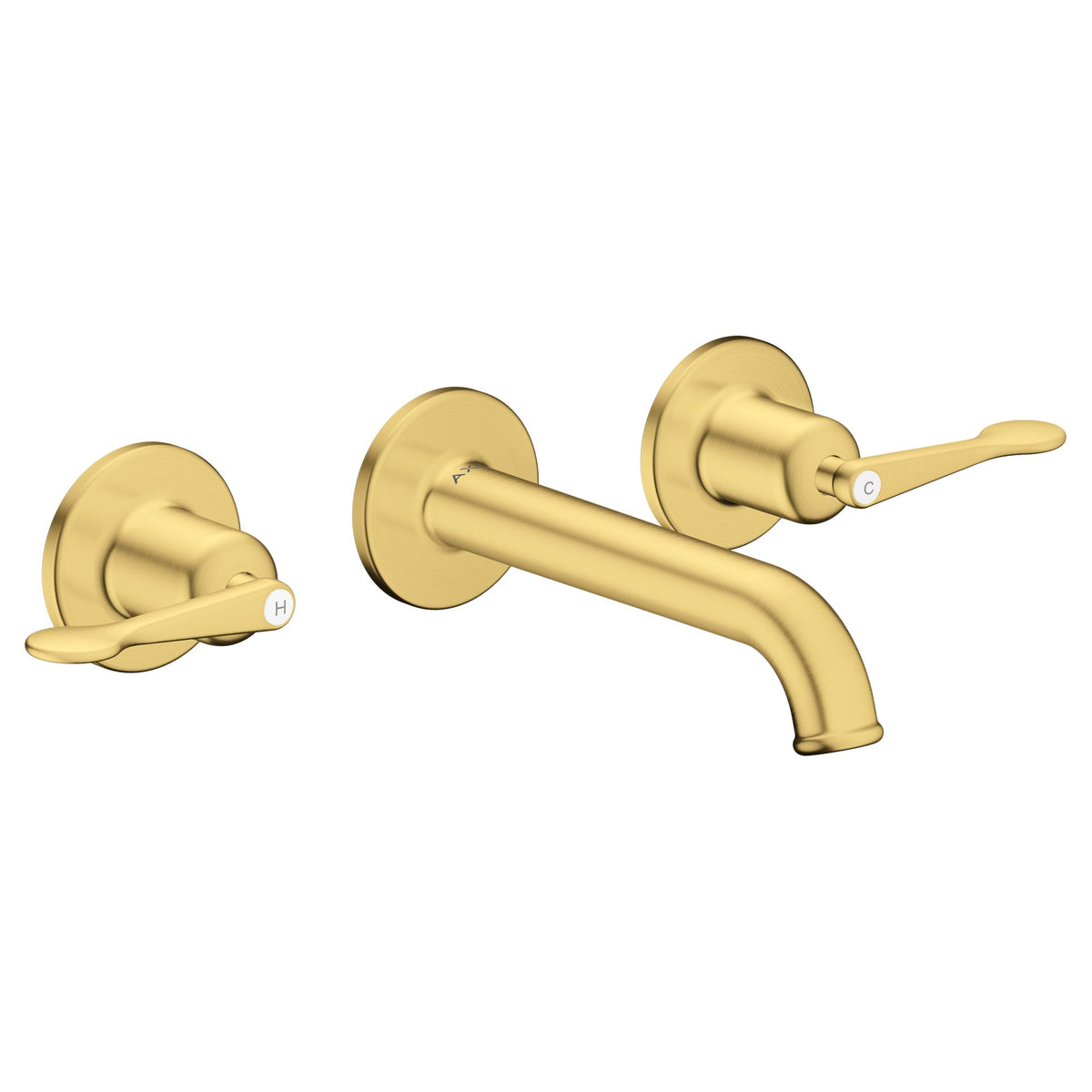 AXOR-Archivio-3-hole-basin-mixer-for-concealed-installation-wall-mounted-with-spout-160-mm-and-lever-handles-Brushed-Gold-Optic-34034250