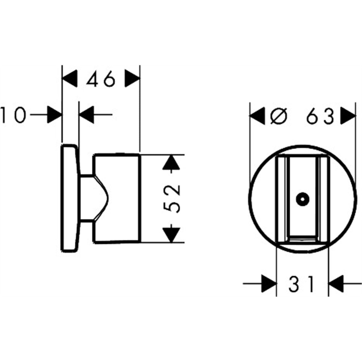 AXOR-Archivio-Shower-holder-34070-technical-01