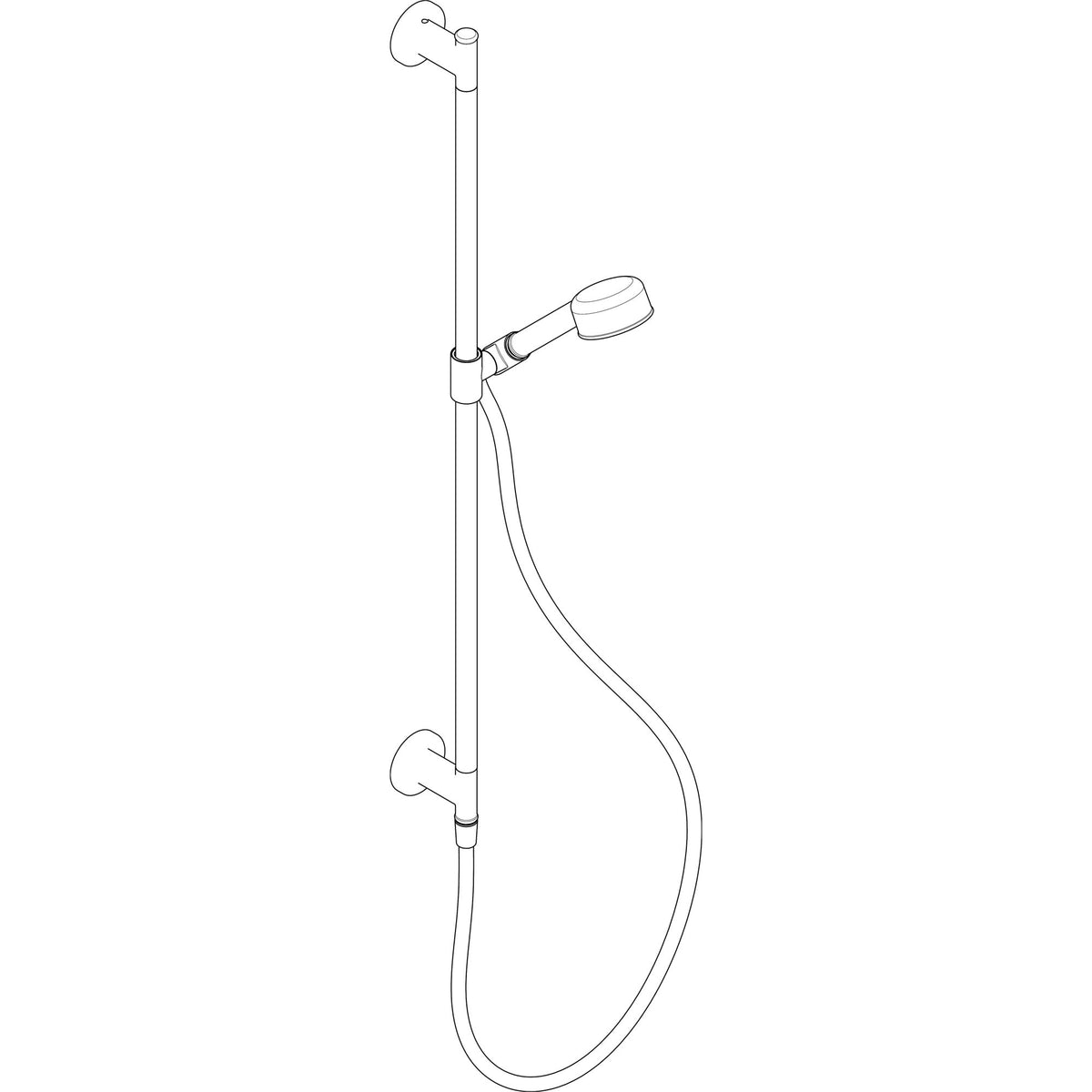 AXOR-Archivio-Shower-set-85-1jet-EcoSmart-with-wall-connection-34064-technical-03