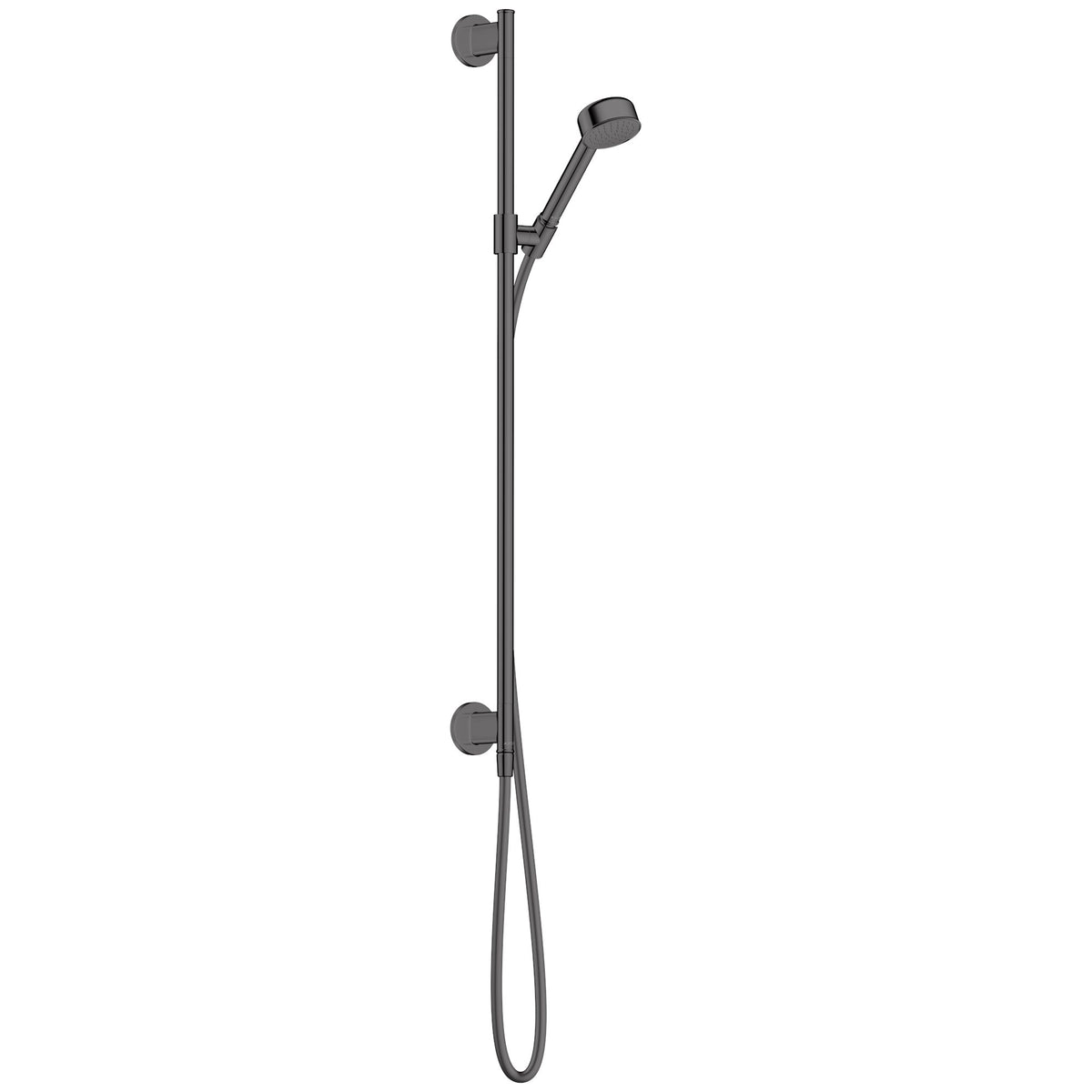 AXOR-Archivio-Shower-set-85-1jet-EcoSmart-with-wall-connection-Polished-Black-Chrome-34064330