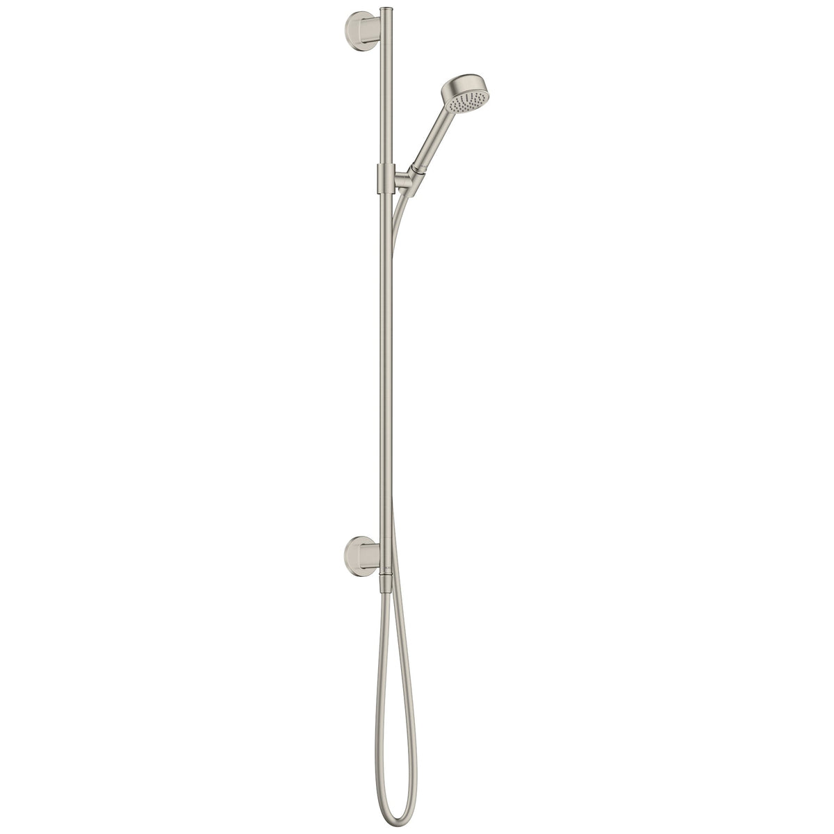 AXOR-Archivio-Shower-set-85-1jet-EcoSmart-with-wall-connection-Stainless-Steel-Optic-34064800
