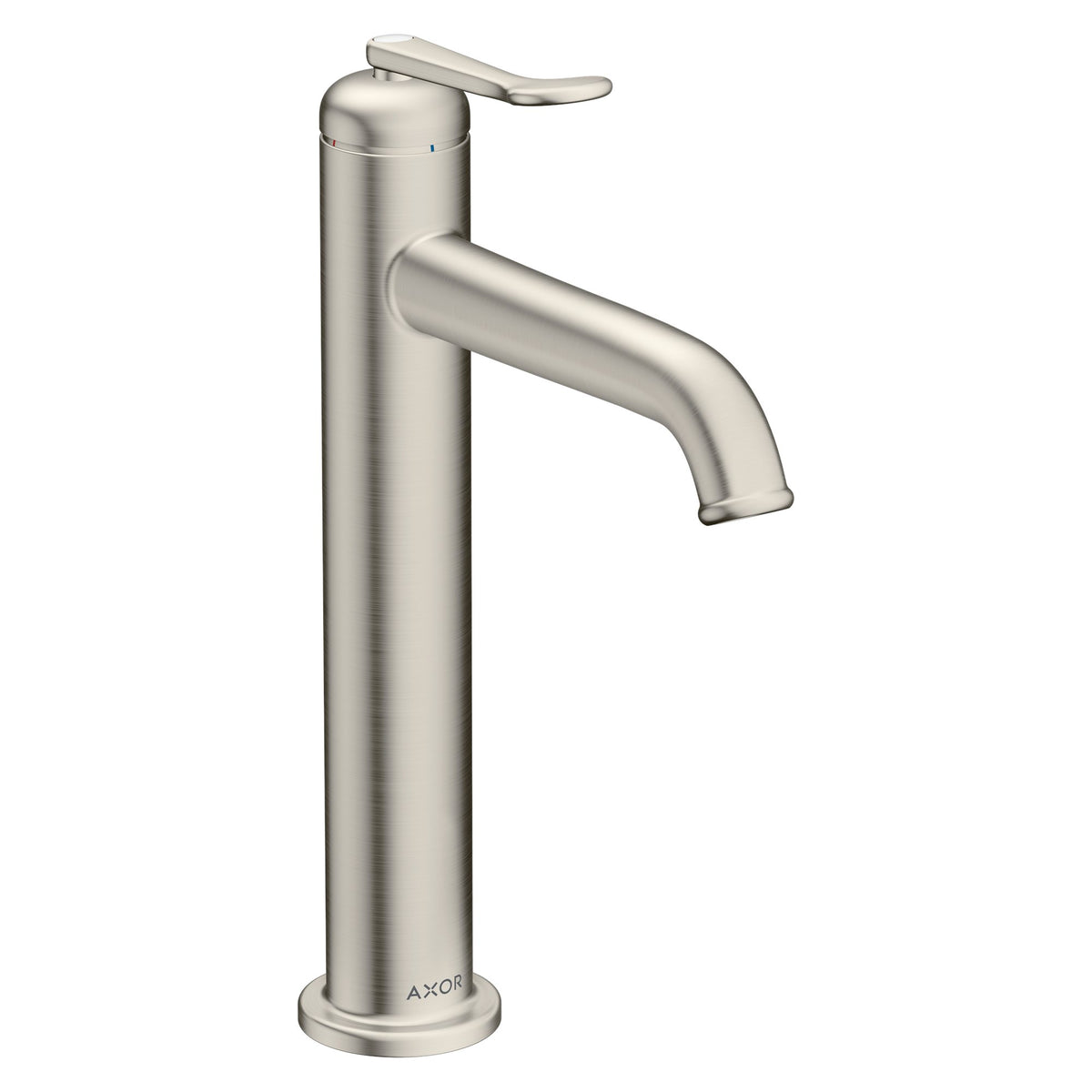 AXOR-Archivio-Single-lever-basin-mixer-170-CoolStart-with-waste-set-Stainless-Steel-Optic-34008800