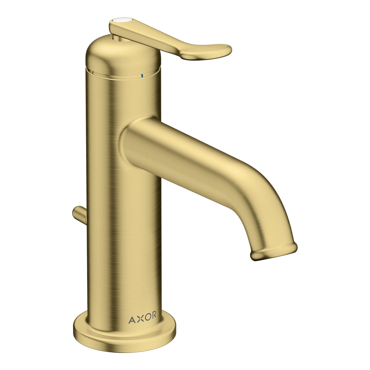 AXOR-Archivio-Single-lever-basin-mixer-90-CoolStart-with-pop-up-waste-set-Brushed-Brass-34002950