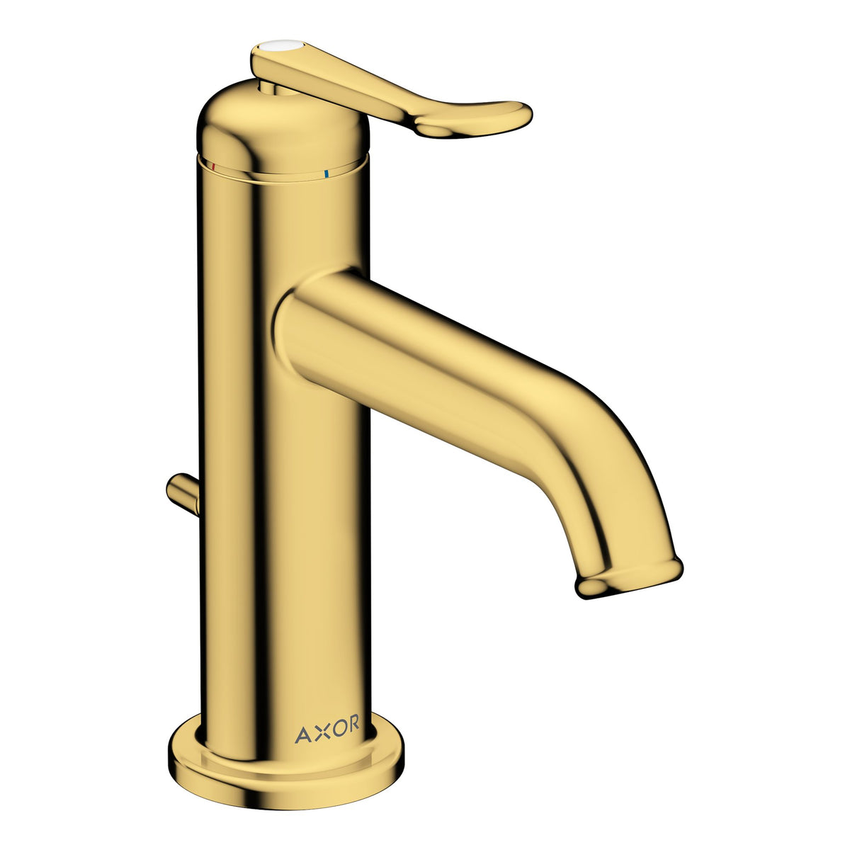 AXOR-Archivio-Single-lever-basin-mixer-90-CoolStart-with-pop-up-waste-set-Polished-Gold-Optic-34002990