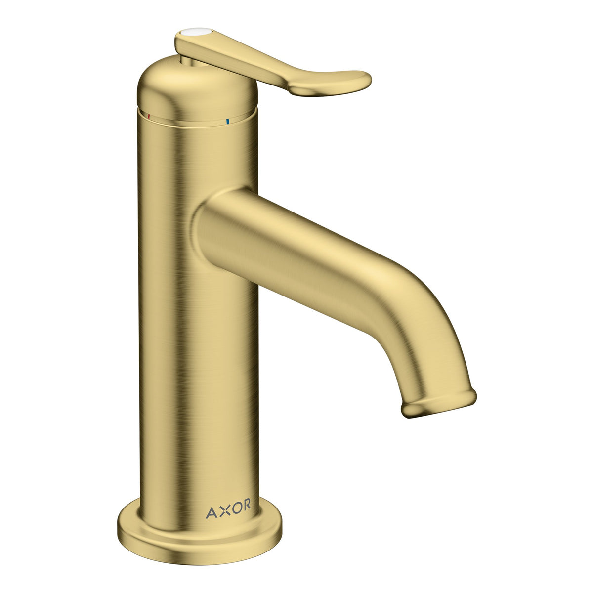 AXOR-Archivio-Single-lever-basin-mixer-90-CoolStart-with-waste-set-Brushed-Brass-34005950