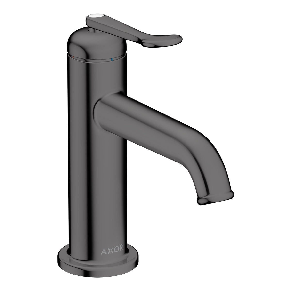 AXOR-Archivio-Single-lever-basin-mixer-90-CoolStart-with-waste-set-Polished-Black-Chrome-34005330