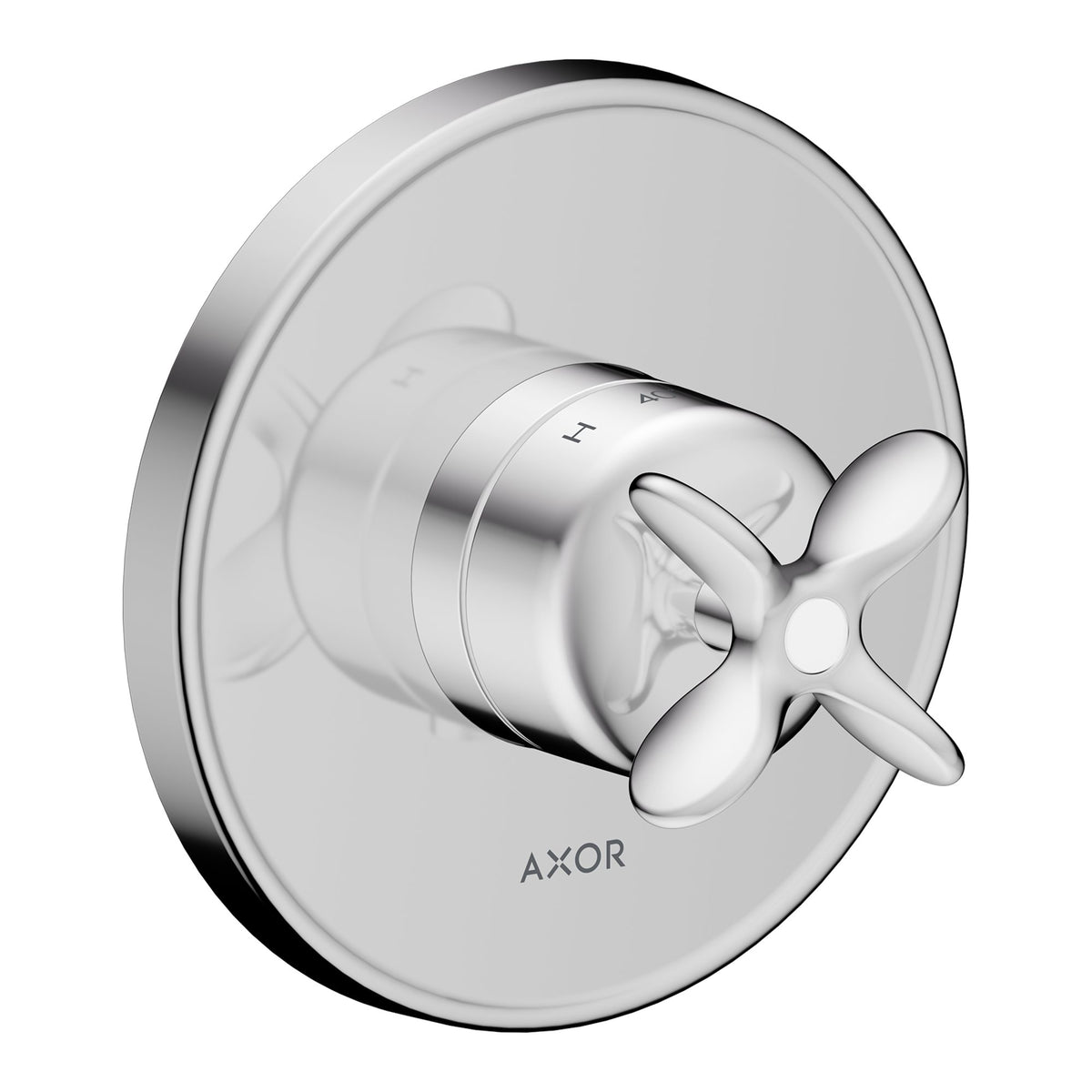 AXOR-Archivio-Thermostat-for-concealed-installation-with-cross-handle-Chrome-34150000