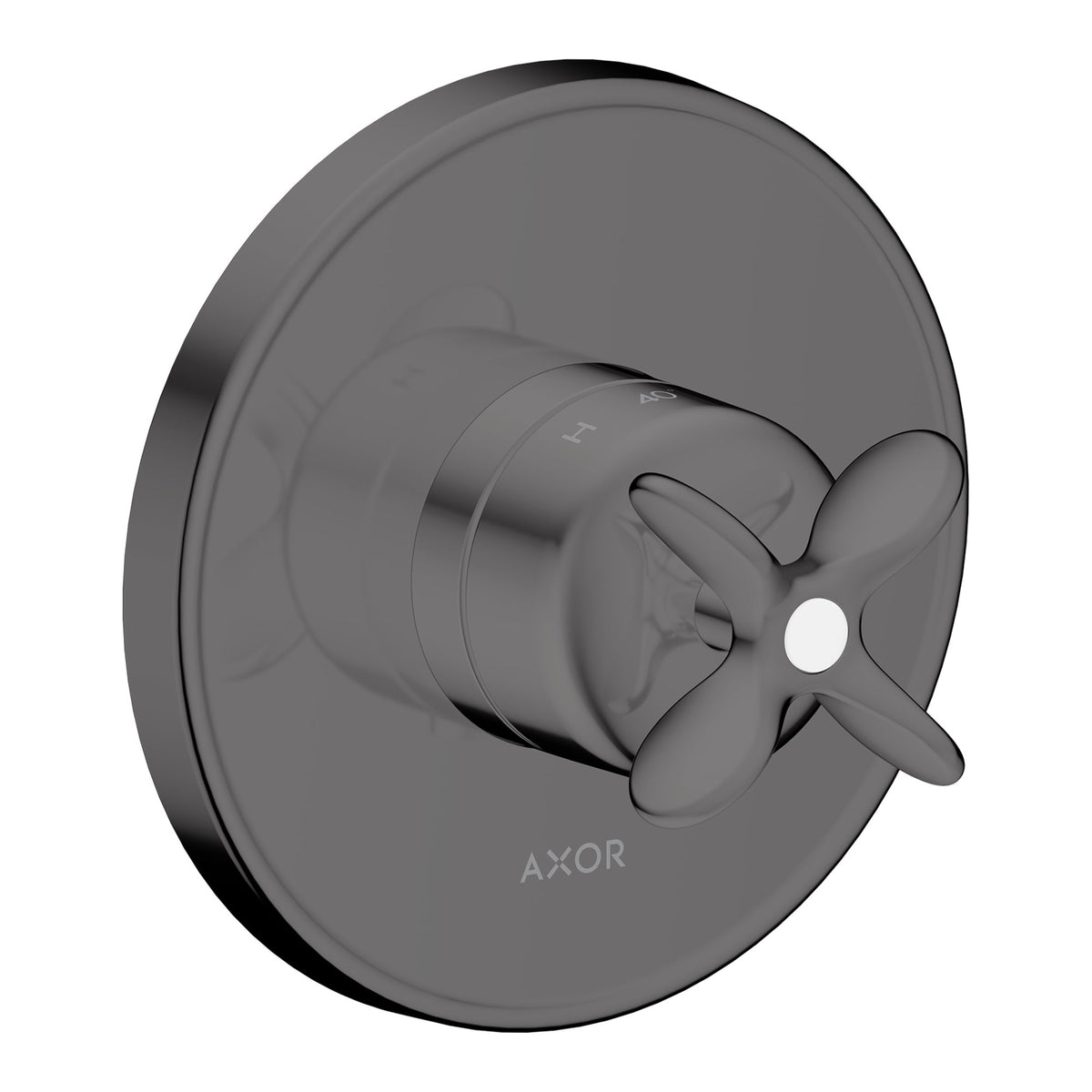 AXOR-Archivio-Thermostat-for-concealed-installation-with-cross-handle-Polished-Black-Chrome-34150330