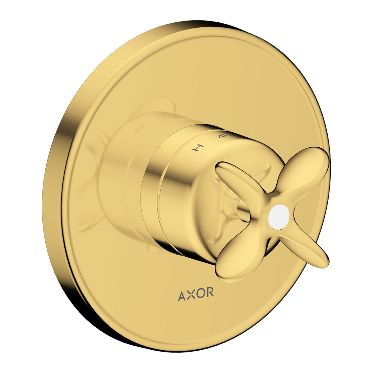 AXOR-Archivio-Thermostat-for-concealed-installation-with-cross-handle-Polished-Gold-Optic-34150990