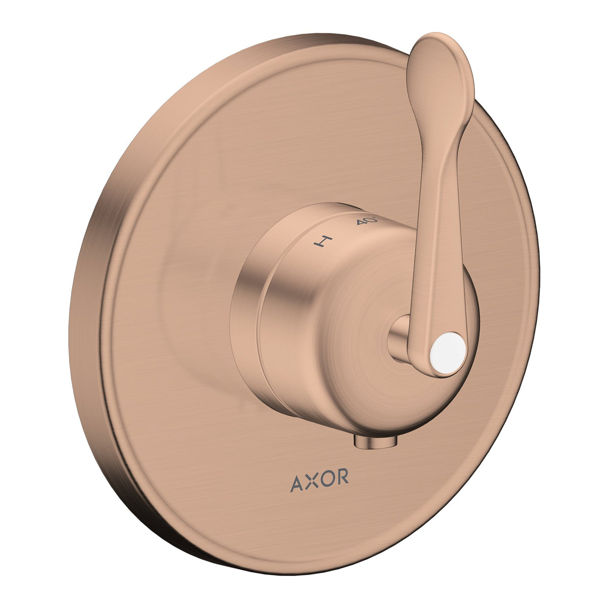 AXOR-Archivio-Thermostat-for-concealed-installation-with-lever-handle-Brushed-Red-Gold-34153310