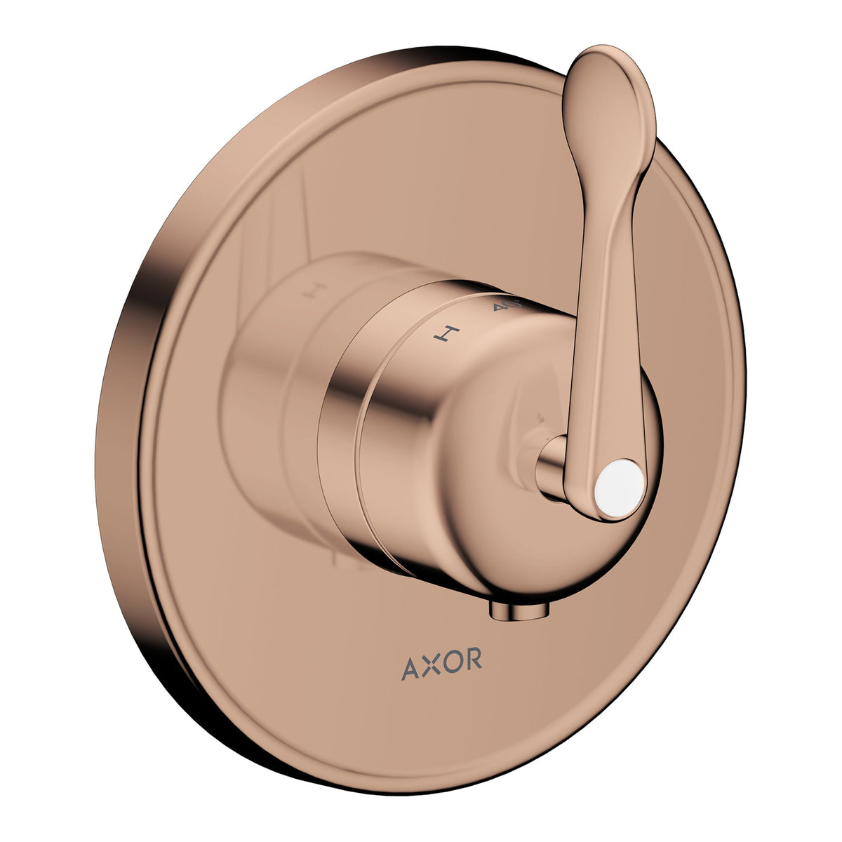 AXOR-Archivio-Thermostat-for-concealed-installation-with-lever-handle-Polished-Red-Gold-34153300
