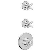 AXOR-Archivio-Thermostatic-module-for-concealed-installation-for-2-functions-with-cross-handles-Chrome-34142000