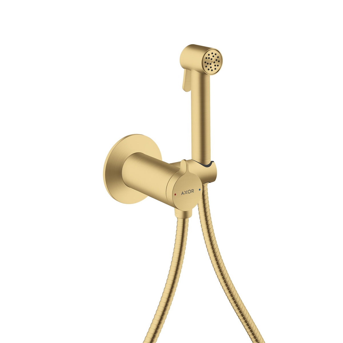 AXOR-Bidette-Showers-Bidette-hand-shower-1jet-round-for-mixed-water-with-shower-holder-and-shower-hose-1-25-m-Brushed-Gold-Optic-29242250
