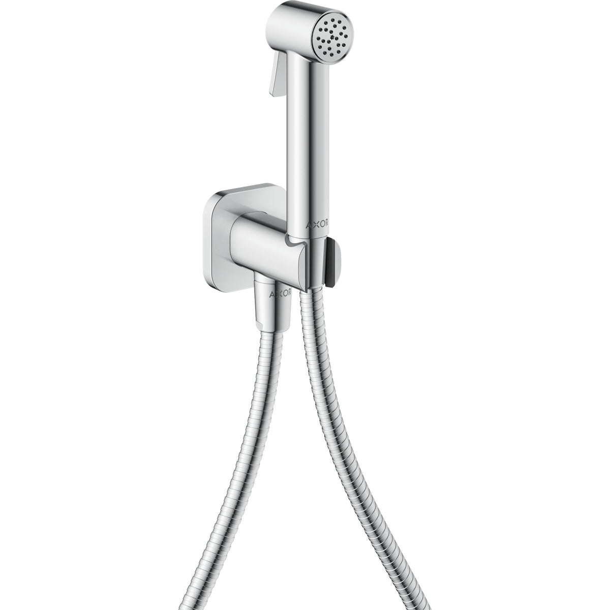 AXOR-Bidette-Showers-Bidette-hand-shower-1jet-softsquare-for-cold-water-with-shower-holder-and-shower-hose-1-25-m-Chrome-29241000
