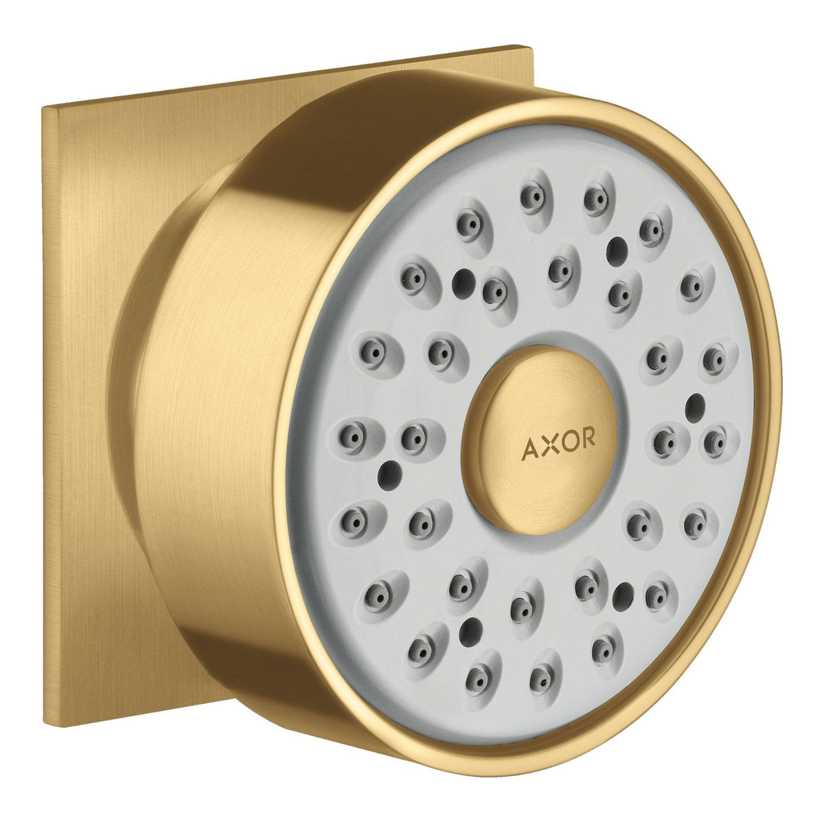 AXOR Body shower 1jet square Brushed Gold Optic 28469250