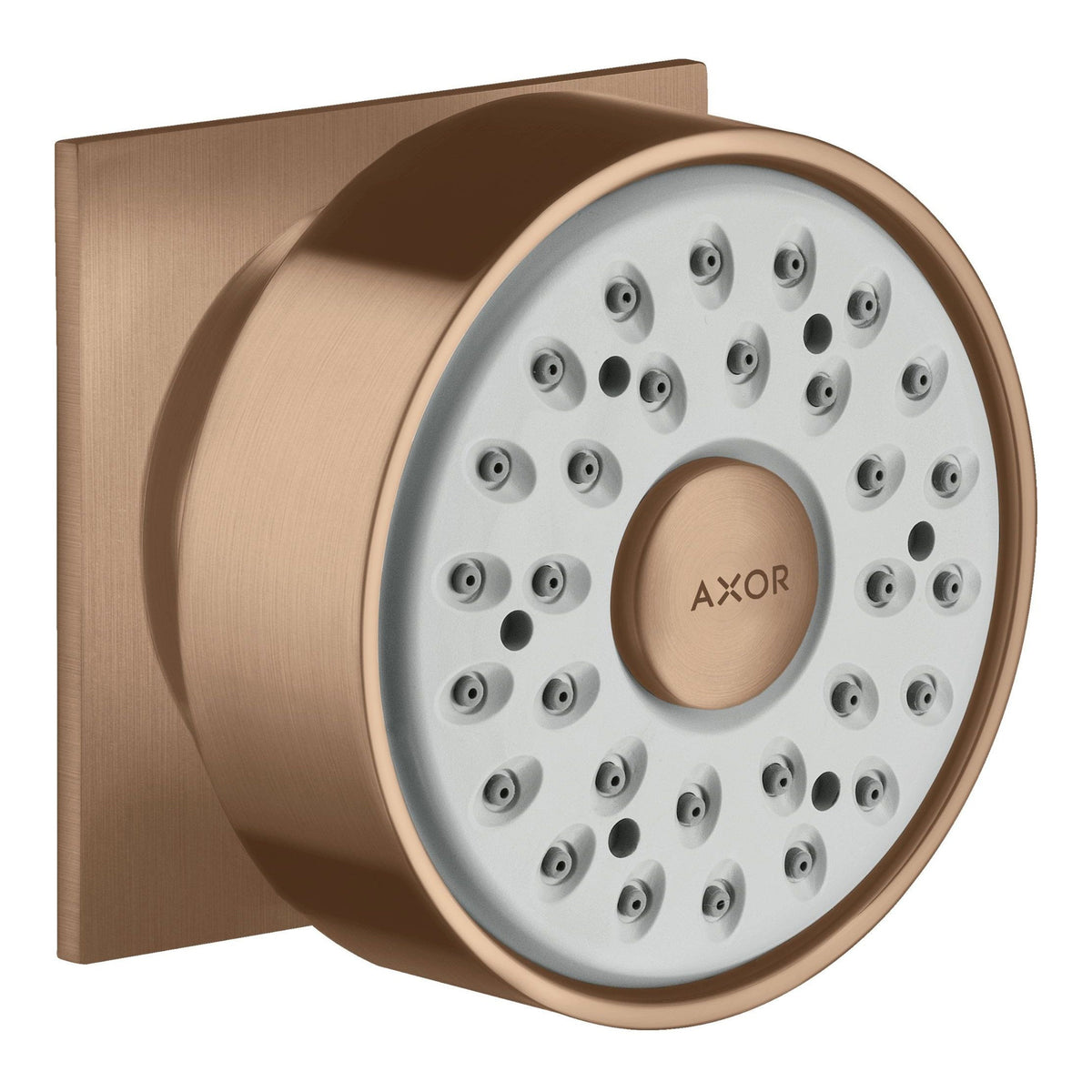 AXOR Body shower 1jet square Brushed Red Gold 28469310