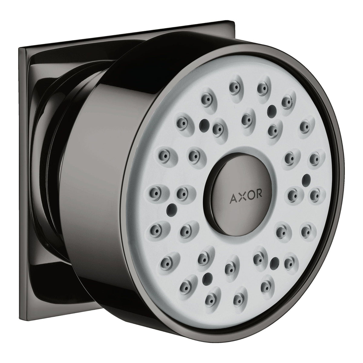 AXOR Body shower 1jet square Polished Black Chrome 28469330