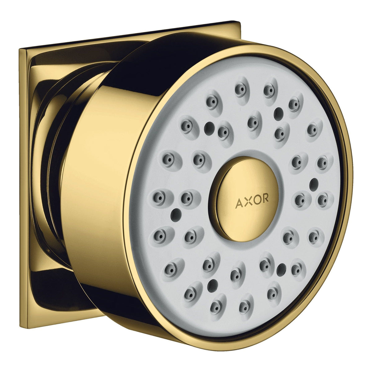 AXOR Body shower 1jet square Polished Gold Optic 28469990