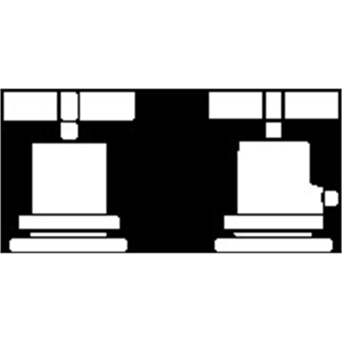 AXOR-Citterio-2-hole-rim-mounted-thermostatic-bath-mixer-with-cross-handles-39480-technical-03