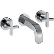 AXOR-Citterio-3-hole-basin-mixer-for-concealed-installation-wall-mounted-with-spout-162-mm-cross-handles-and-escutcheons-Chrome-39313000