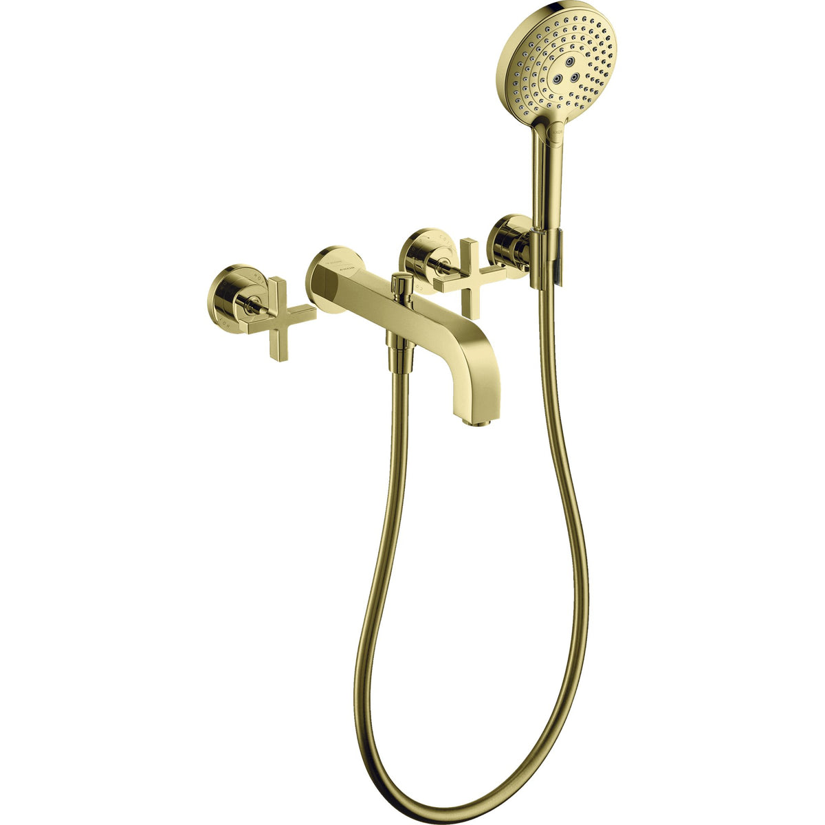 AXOR-Citterio-3-hole-bath-mixer-for-concealed-installation-wall-mounted-with-cross-handles-and-escutcheons-Polished-Brass-39447930