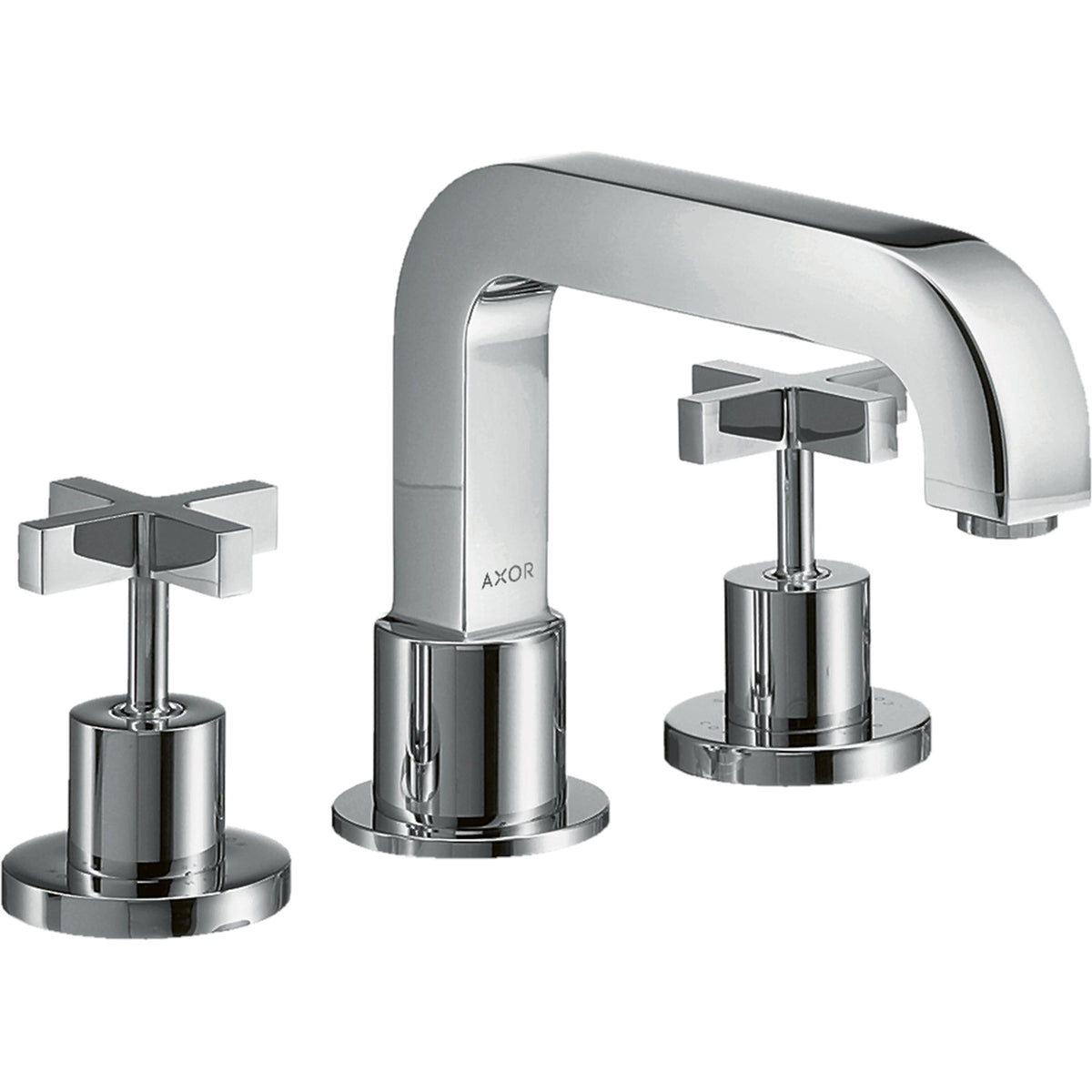 AXOR-Citterio-3-hole-rim-mounted-bath-mixer-with-cross-handles-Chrome-39436000
