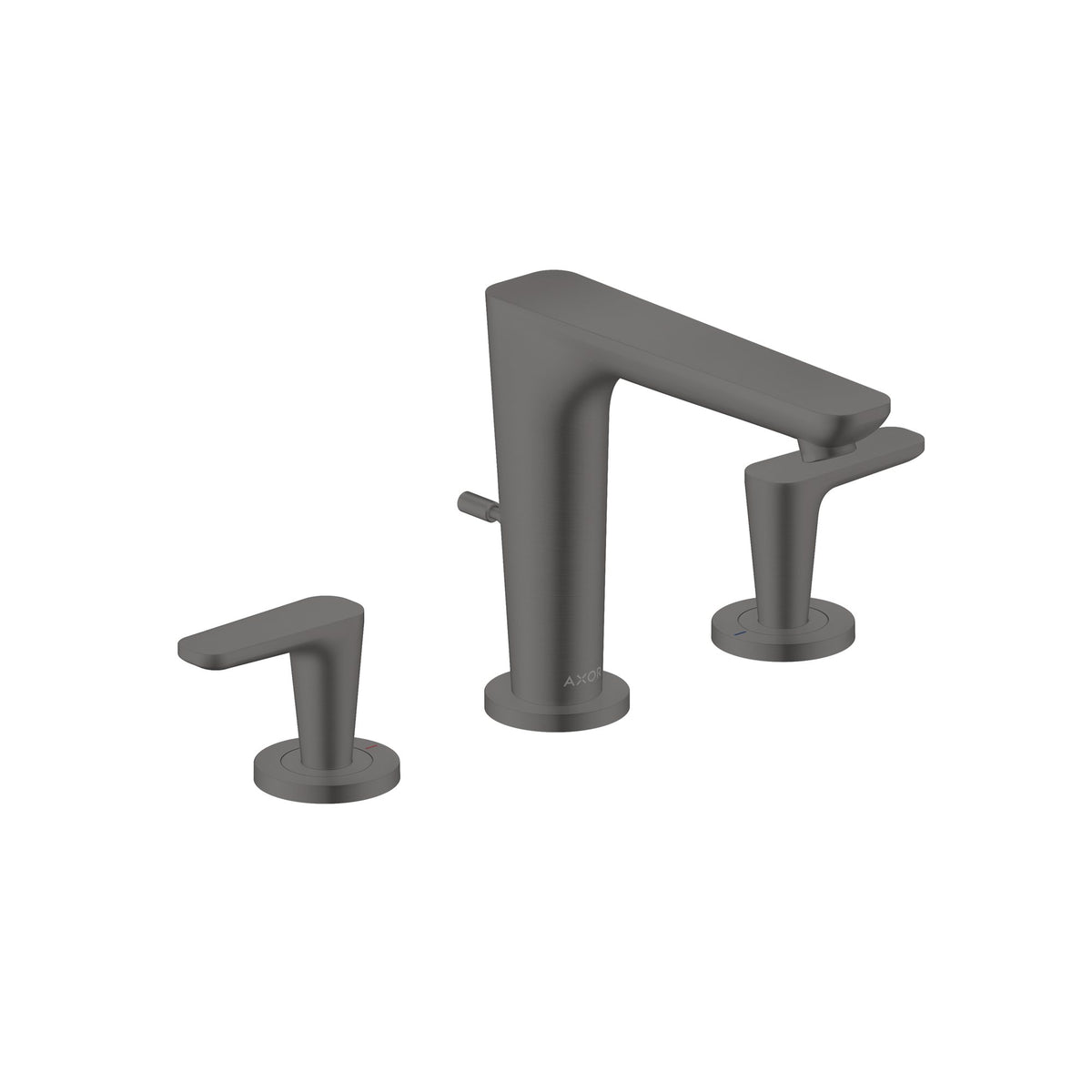 AXOR-Citterio-C-3-hole-basin-mixer-125-with-pop-up-waste-set-Brushed-Black-Chrome-49060340