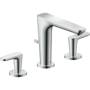 AXOR-Citterio-C-3-hole-basin-mixer-125-with-pop-up-waste-set-Chrome-49060000