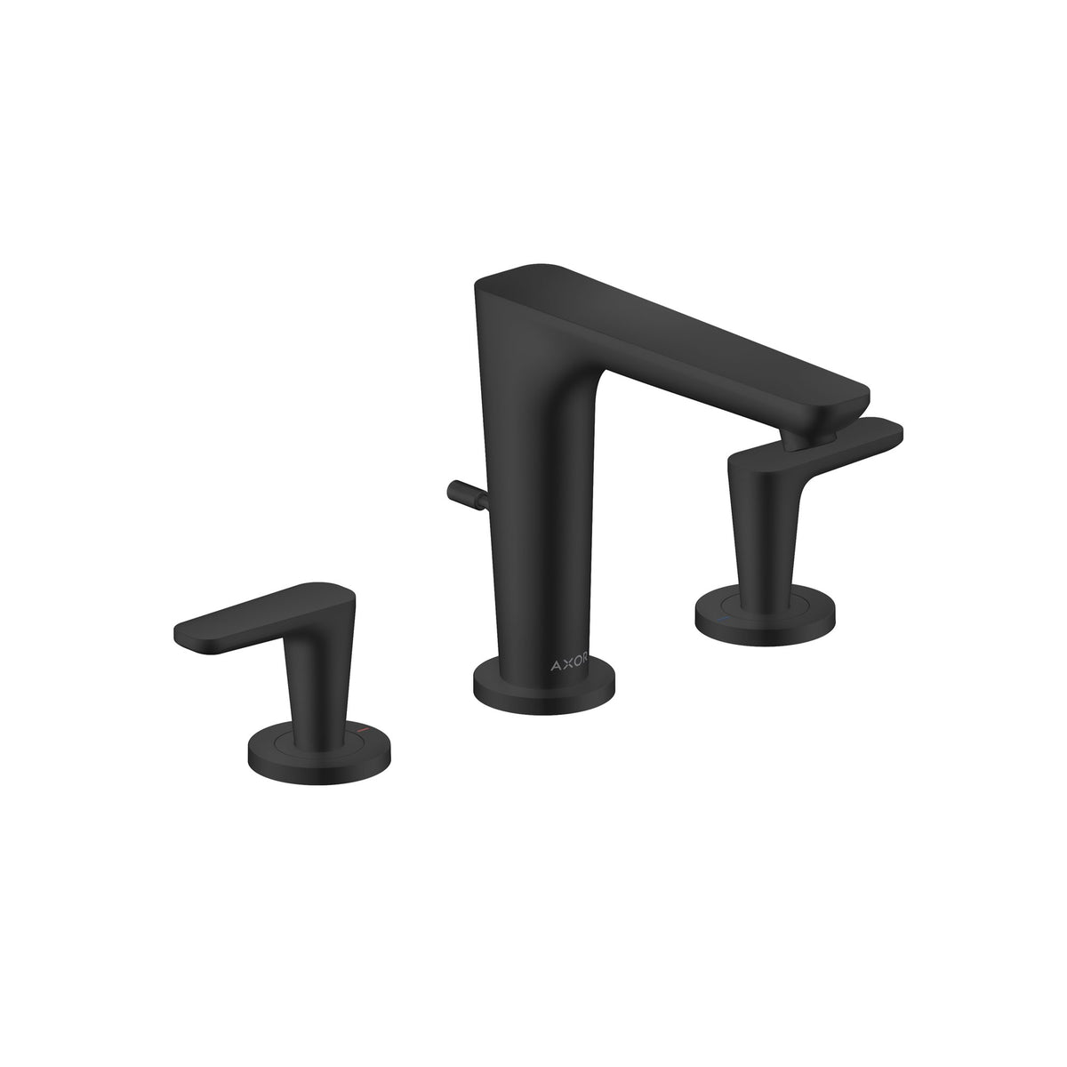 AXOR-Citterio-C-3-hole-basin-mixer-125-with-pop-up-waste-set-Matt-Black-49060670