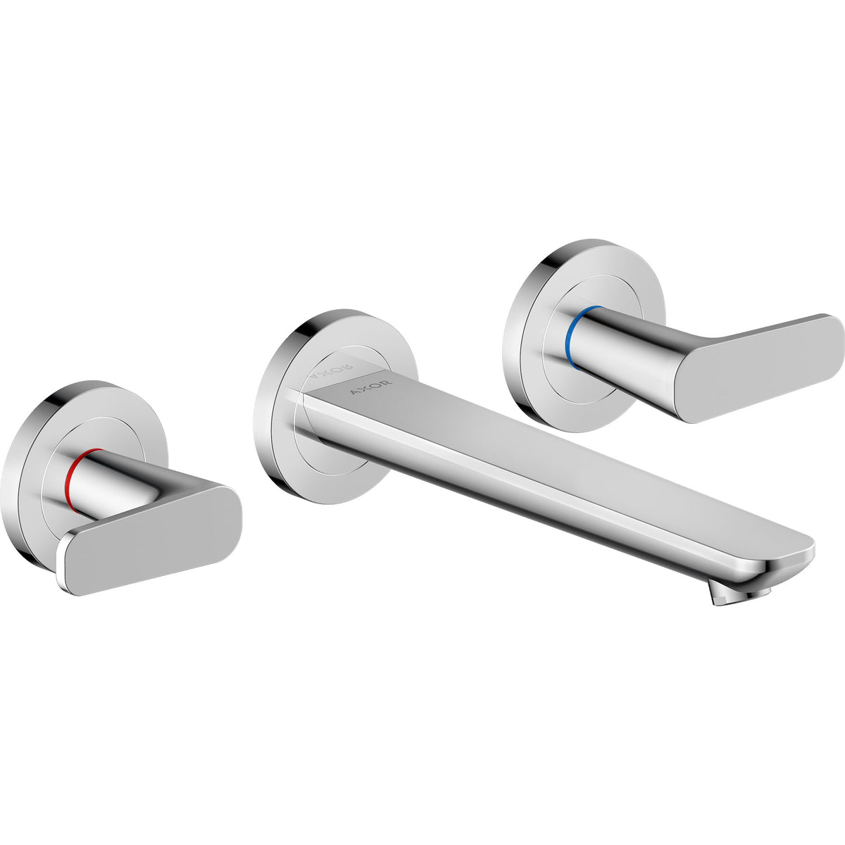 AXOR-Citterio-C-3-hole-basin-mixer-for-concealed-installation-wall-mounted-with-spout-195-mm-Chrome-49070000