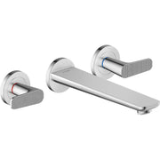 AXOR-Citterio-C-3-hole-bath-mixer-for-concealed-installation-wall-mounted-cubic-cut-Chrome-49483000