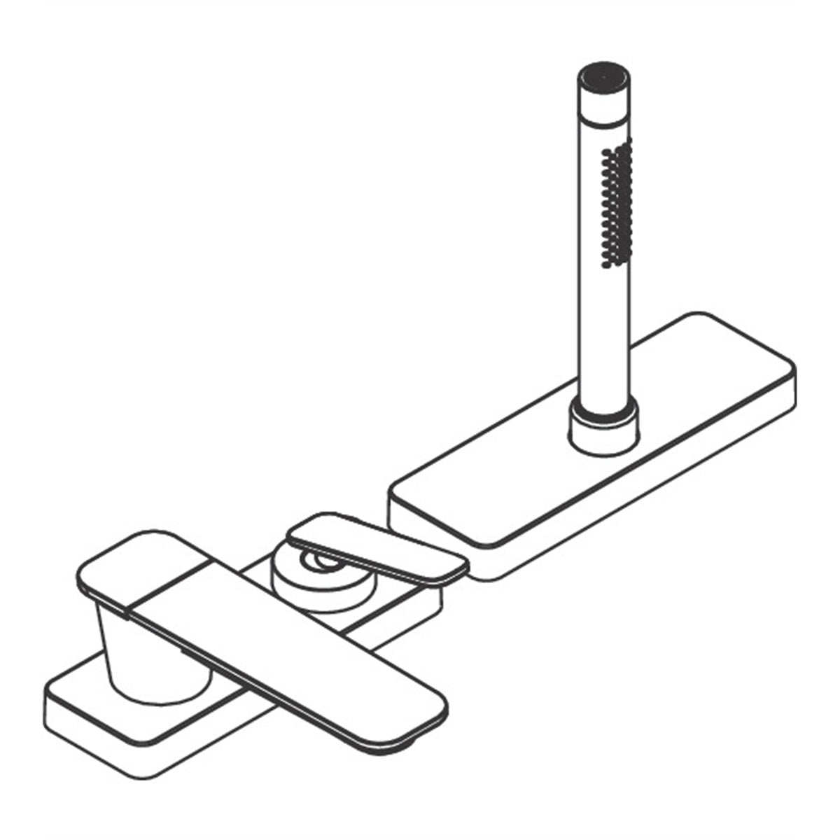 AXOR-Citterio-C-3-hole-rim-mounted-single-lever-bath-mixer-with-sBox-49430-technical-03