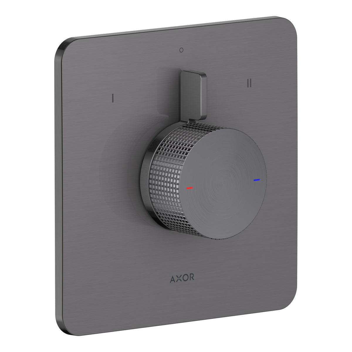 AXOR-Citterio-C-Mixer-for-concealed-installation-for-2-functions-cubic-cut-Brushed-Black-Chrome-49451340