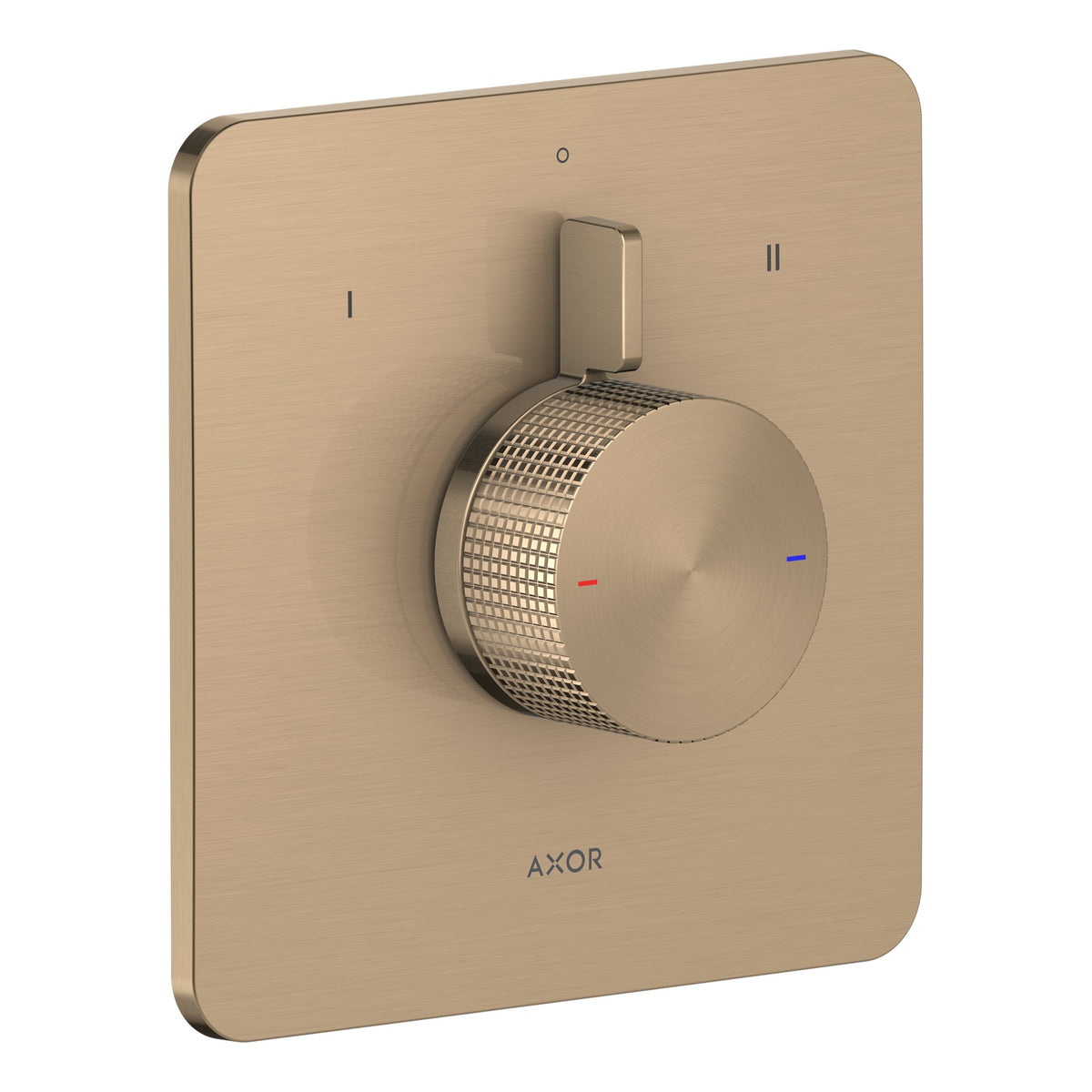 AXOR-Citterio-C-Mixer-for-concealed-installation-for-2-functions-cubic-cut-Brushed-Bronze-49451140