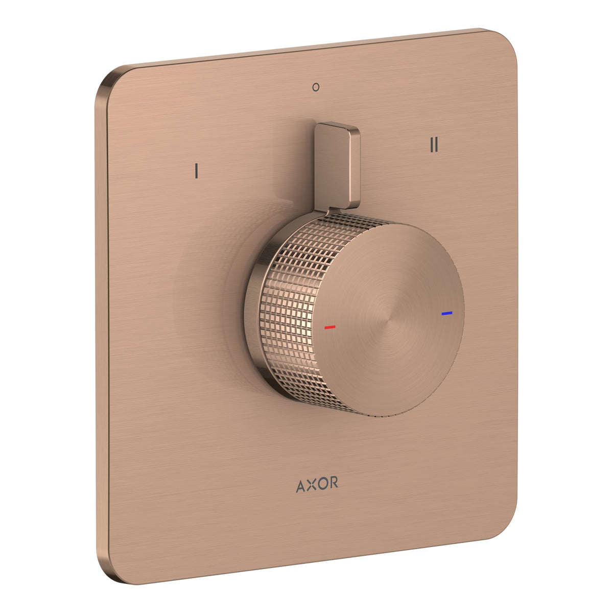 AXOR-Citterio-C-Mixer-for-concealed-installation-for-2-functions-cubic-cut-Brushed-Red-Gold-49451310
