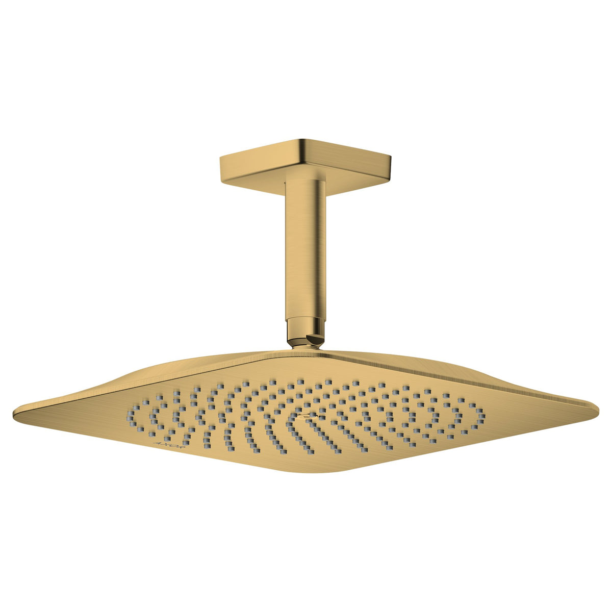 AXOR-Citterio-C-Overhead-shower-270-270-1jet-EcoSmart-with-ceiling-connector-Brushed-Gold-Optic-28793250