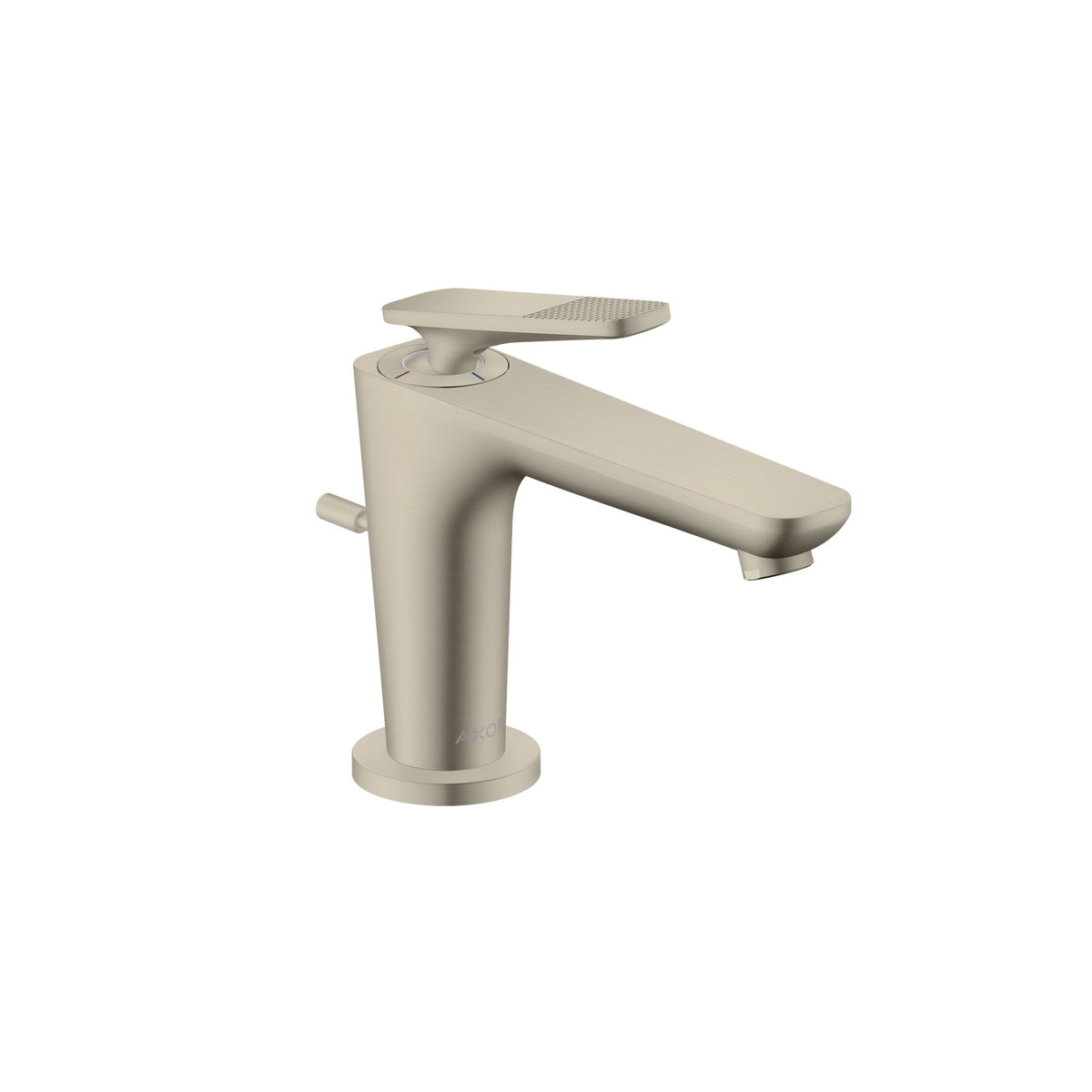 AXOR-Citterio-C-Single-lever-basin-mixer-90-with-CoolStart-for-hand-washbasins-and-pop-up-waste-set-cubic-cut-Brushed-Nickel-49011820