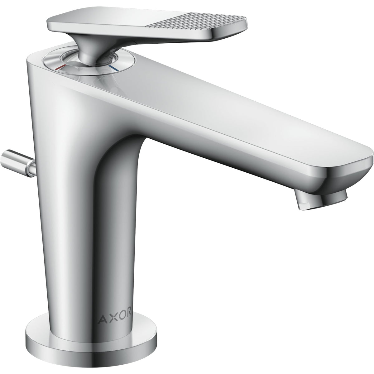 AXOR-Citterio-C-Single-lever-basin-mixer-90-with-CoolStart-for-hand-washbasins-and-pop-up-waste-set-cubic-cut-Chrome-49011000