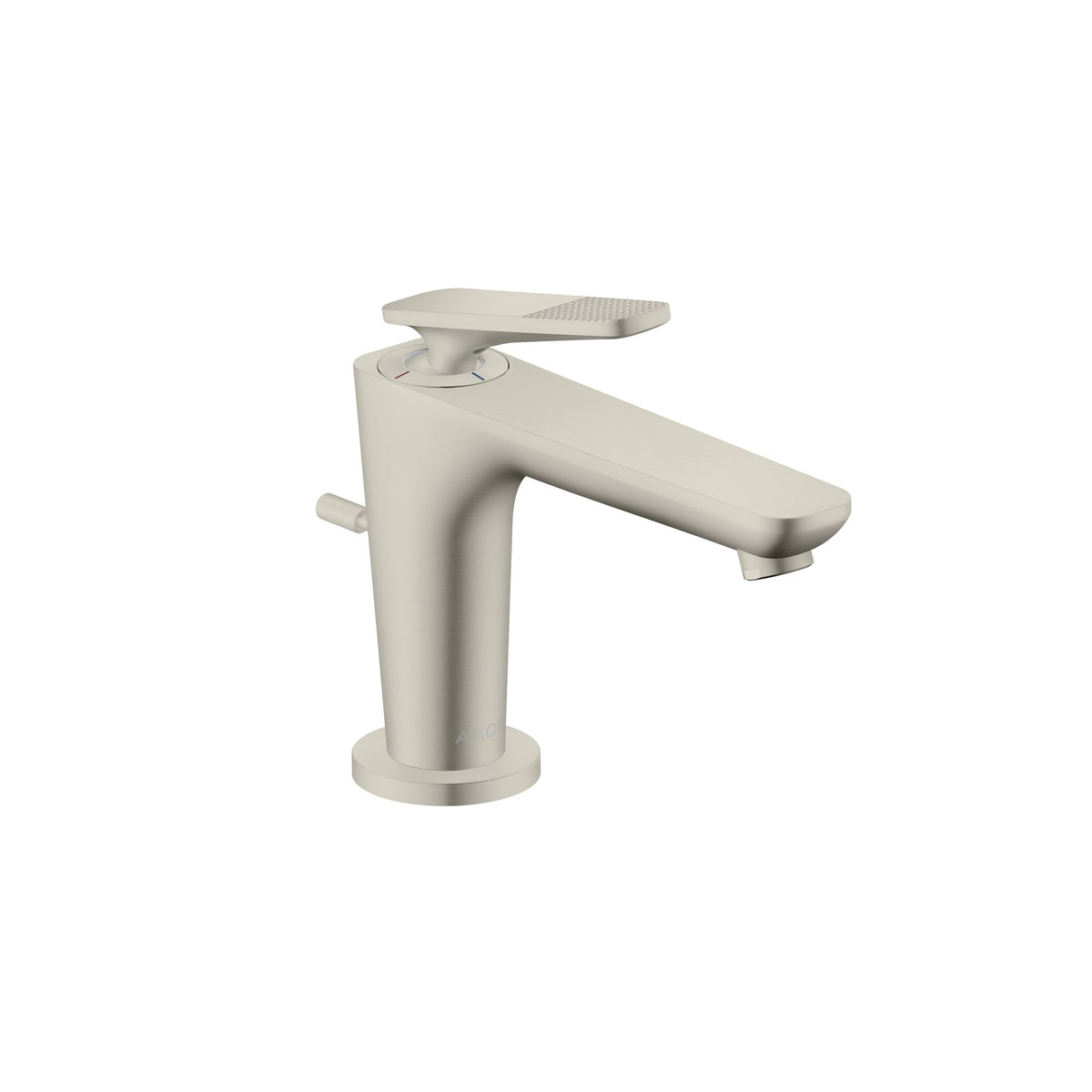 AXOR-Citterio-C-Single-lever-basin-mixer-90-with-CoolStart-for-hand-washbasins-and-pop-up-waste-set-cubic-cut-Stainless-Steel-Optic-49011800