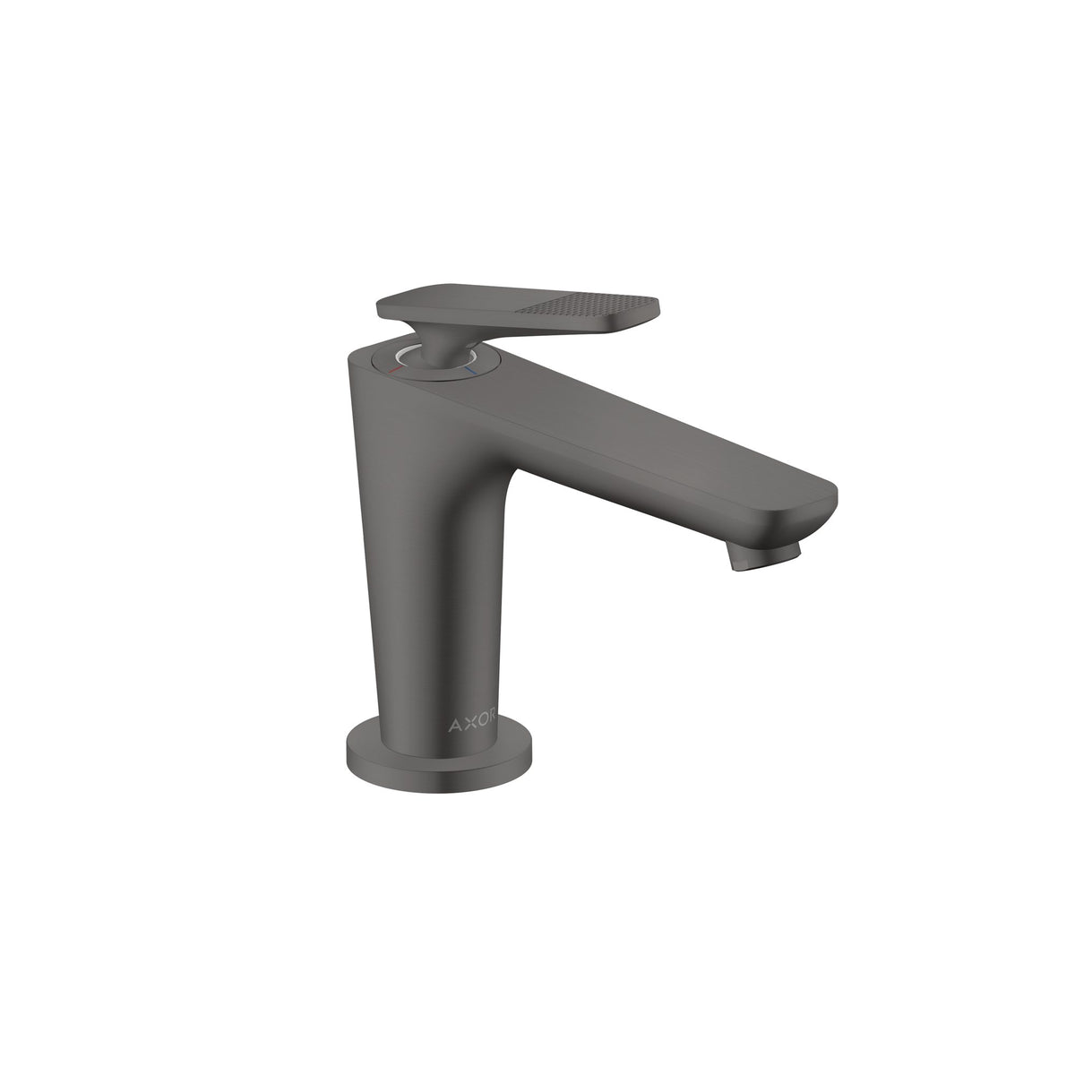 AXOR-Citterio-C-Single-lever-basin-mixer-90-with-CoolStart-for-hand-washbasins-and-waste-set-cubic-cut-Brushed-Black-Chrome-49021340