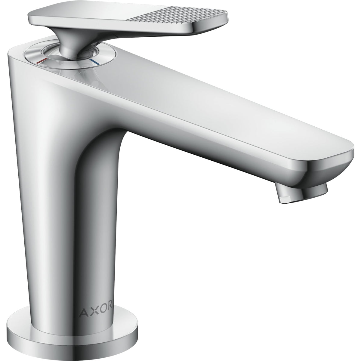 AXOR-Citterio-C-Single-lever-basin-mixer-90-with-CoolStart-for-hand-washbasins-and-waste-set-cubic-cut-Chrome-49021000