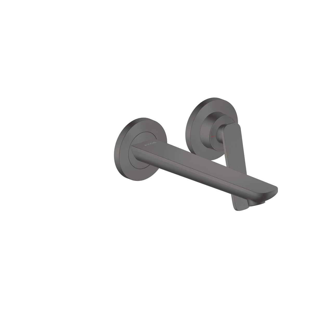 AXOR-Citterio-C-Single-lever-basin-mixer-for-concealed-installation-wall-mounted-with-spout-195-mm-Brushed-Black-Chrome-49110340