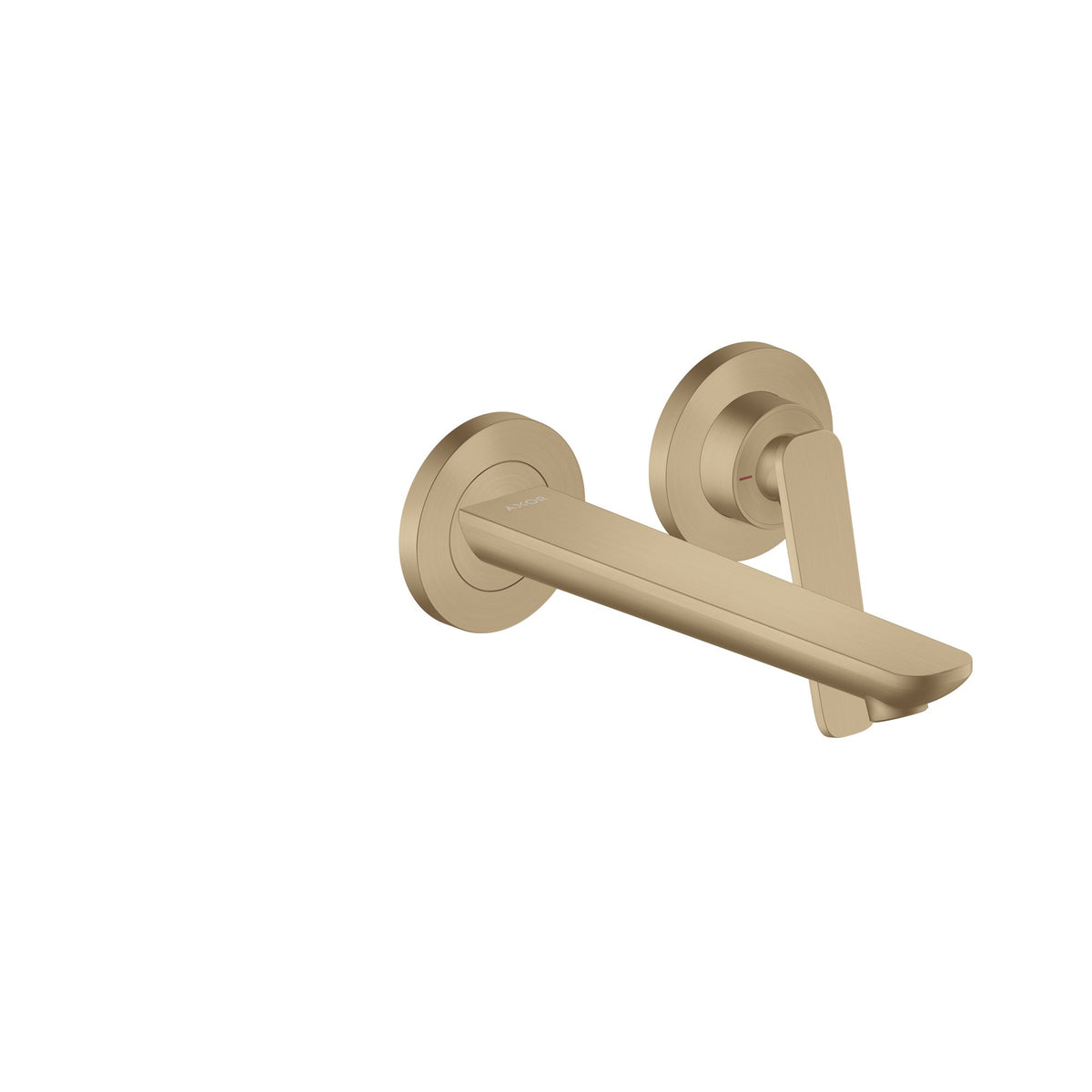 AXOR-Citterio-C-Single-lever-basin-mixer-for-concealed-installation-wall-mounted-with-spout-195-mm-Brushed-Bronze-49110140