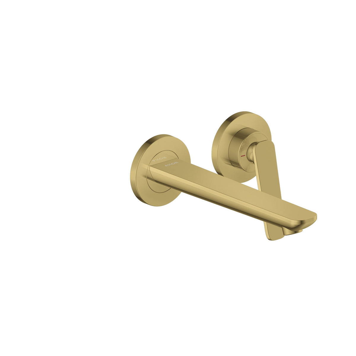 AXOR-Citterio-C-Single-lever-basin-mixer-for-concealed-installation-wall-mounted-with-spout-195-mm-Polished-Gold-Optic-49110990