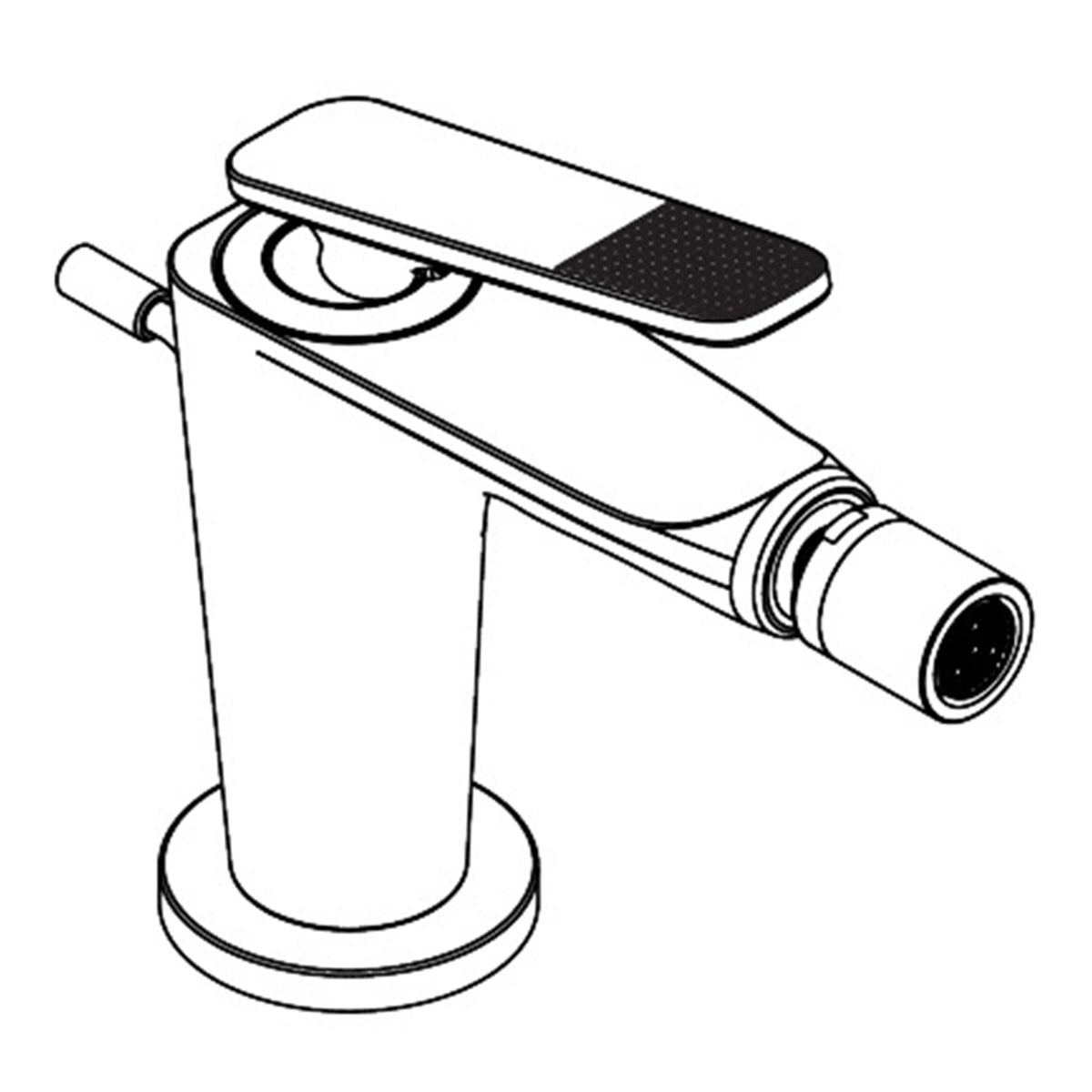 AXOR-Citterio-C-Single-lever-bidet-mixer-with-pop-up-waste-set-cubic-cut-49211-technical-02