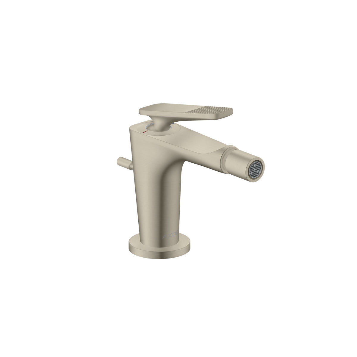 AXOR-Citterio-C-Single-lever-bidet-mixer-with-pop-up-waste-set-cubic-cut-Brushed-Nickel-49211820